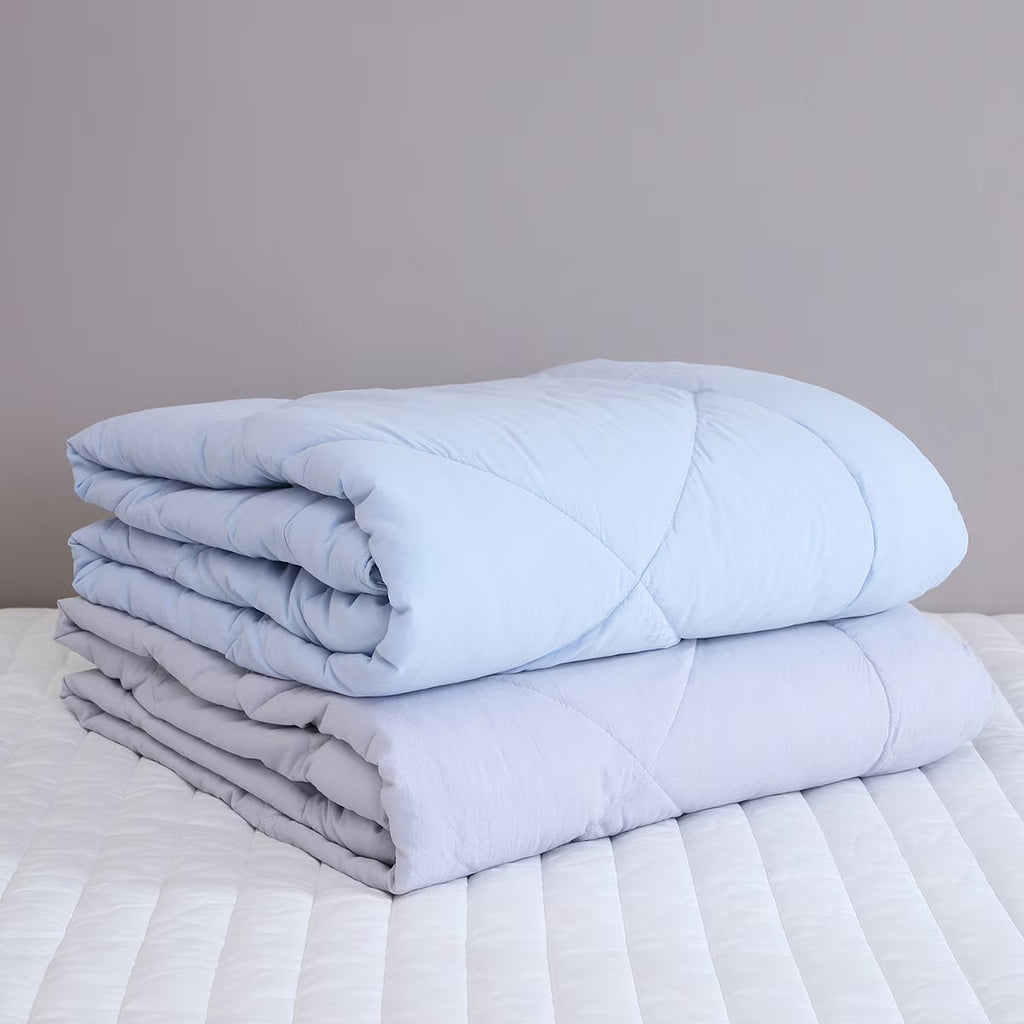 April At Home Premium Pigment Cotton Comforter (Single) - 100% Natural Comfort