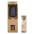 Kent Classic Paddle Brush & Comb Set - Scalp Massage & Professional Detangling