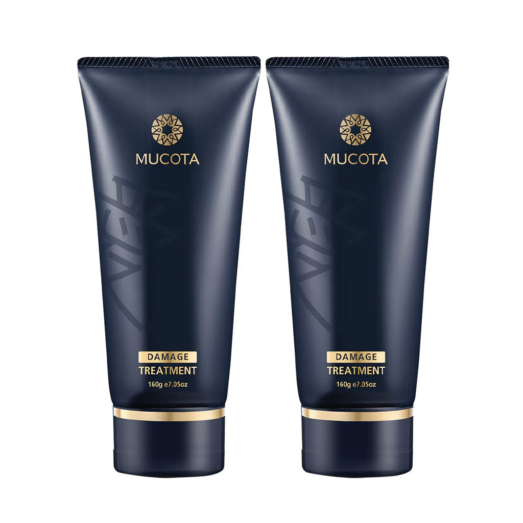 Mucota IM Intensive Hair Treatment (160g x 2-Pack) - Professional Salon Care for Damaged Hair