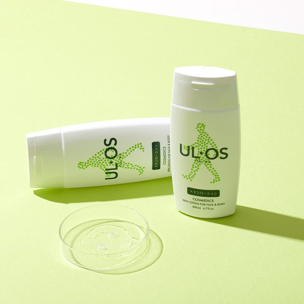 UL·OS Skin Lotion for Men (200ml x 2-Pack) - All-in-One Moisturizer for Oily & Combination Skin