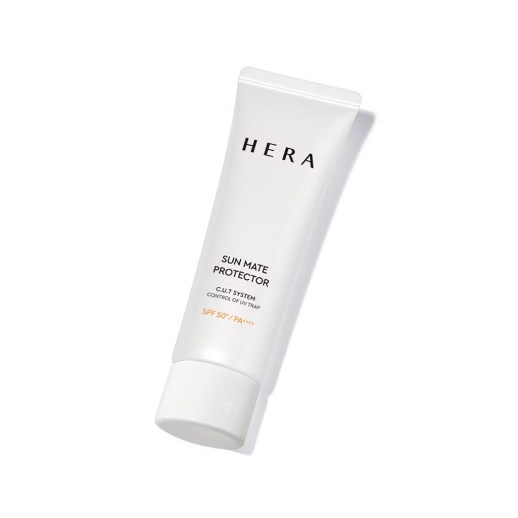 HERA Sun Mate Protector SPF50+ PA+++ (50ml x 2-Pack) - Anti-Pollution & Skin-Glow Sunscreen