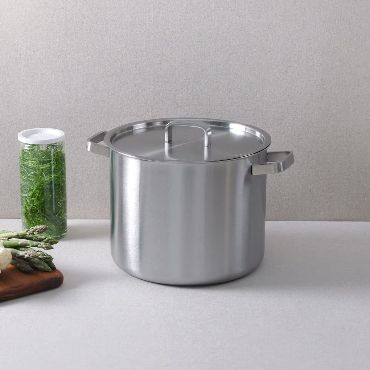 Cookever 5-Ply Heavy-Duty Stainless Steel Stock Pot (13 Liters) - Large Capacity