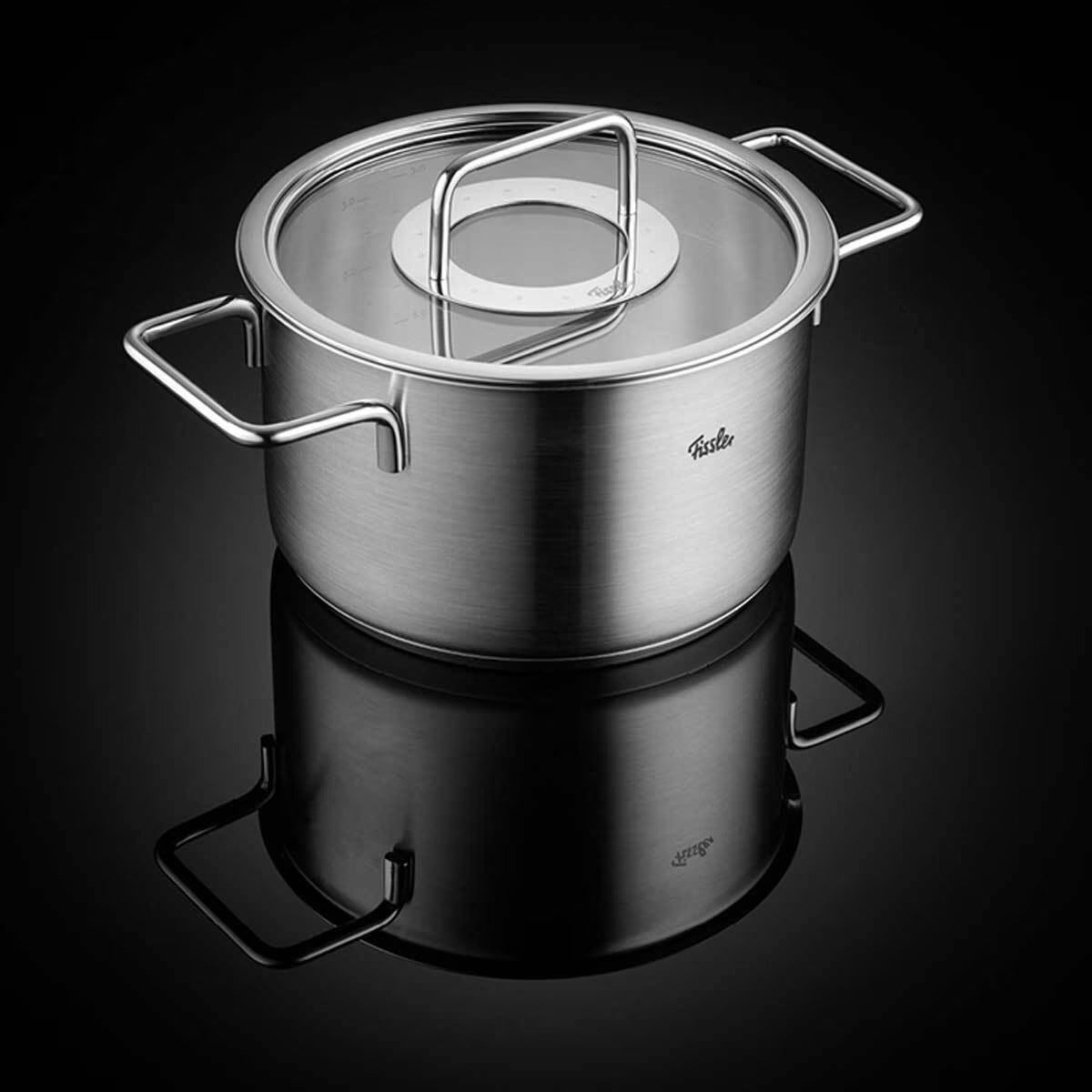 Fissler Pure Glass Cookware 7-Piece Set - Premium German Design & Durability