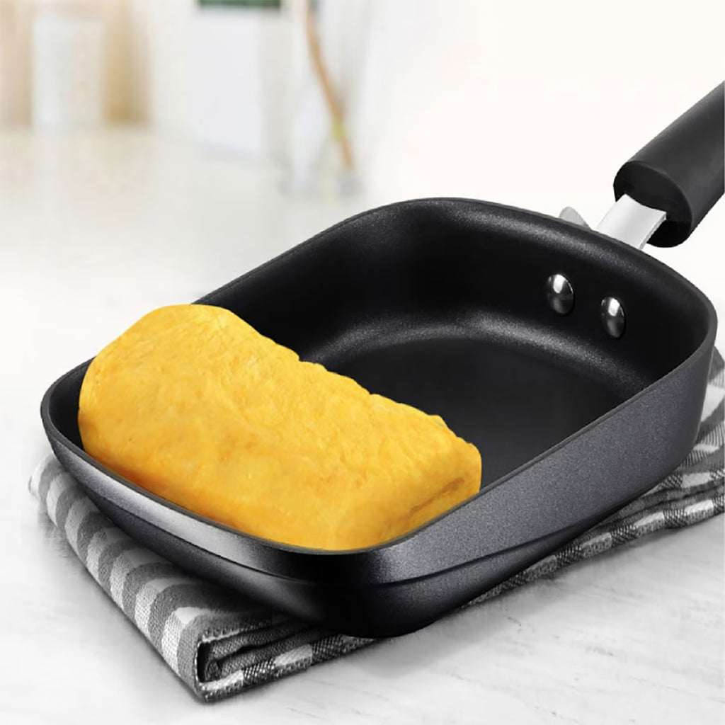 Tefal IH Non-Stick Omelet Pan (Rectangular) - Perfect for Tamagoyaki & Korean Rolled Omelets