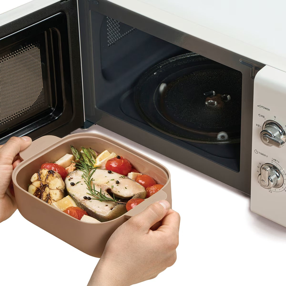 Sillymann Premium Silicone Multi-Steamer (2-Pack) - Eco-Friendly & Microwave Safe