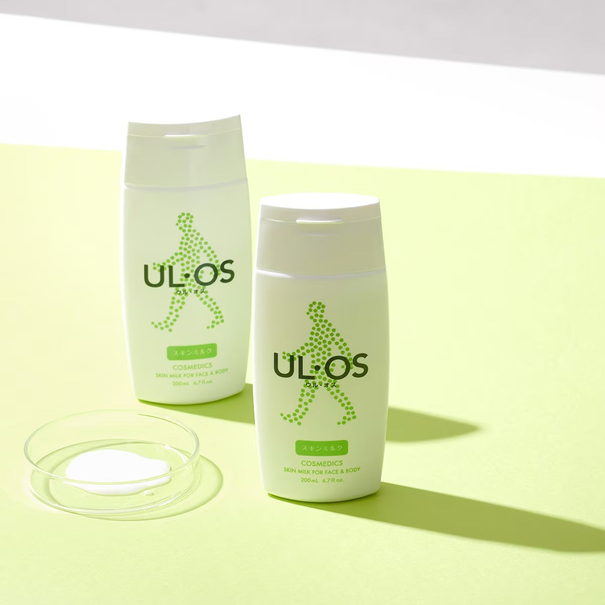 UL·OS Skin Lotion for Men (200ml x 2-Pack) - All-in-One Moisturizer for Oily & Combination Skin