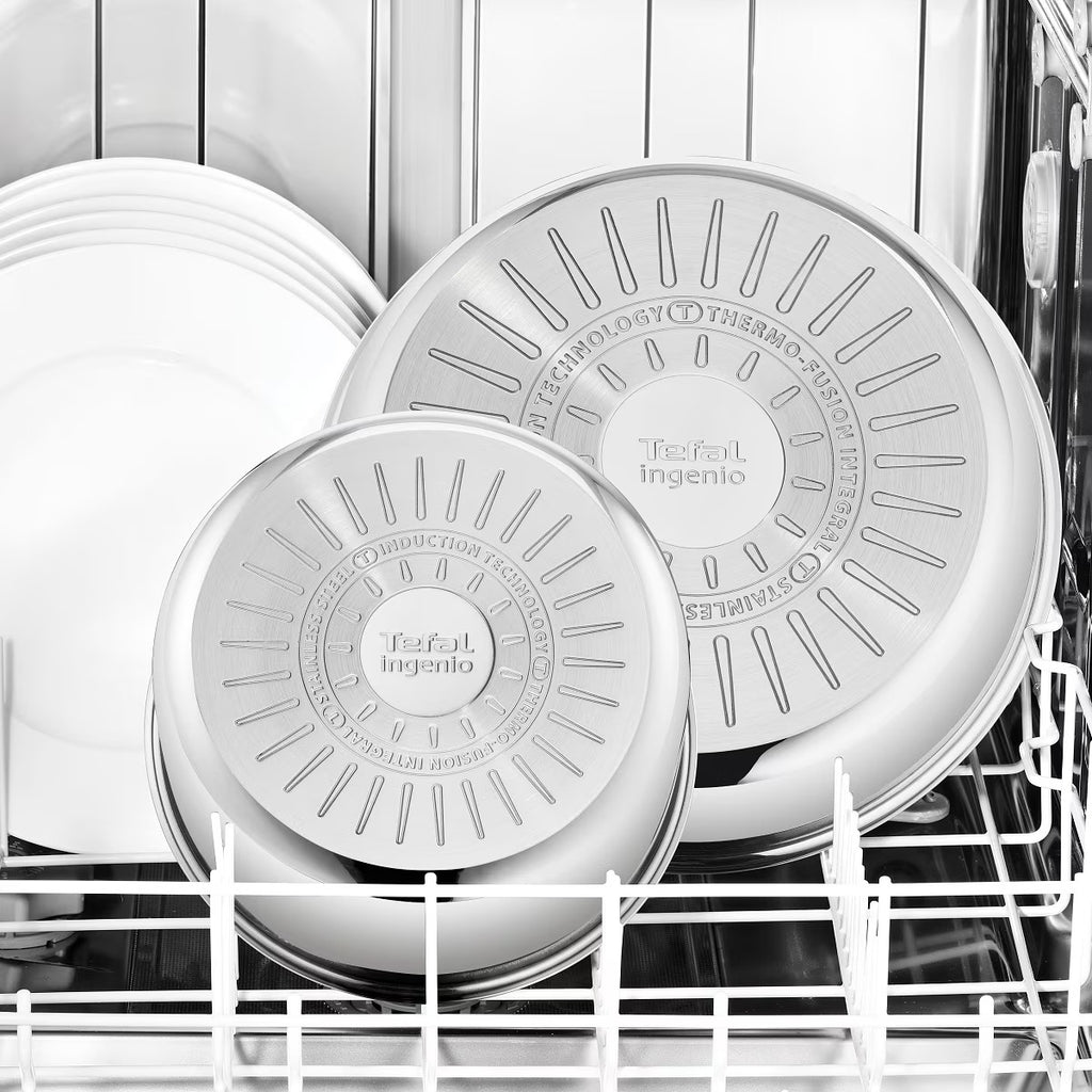 Tefal Effective Magic Hands 6-Piece Cookware Set - Space-Saving & Versatile
