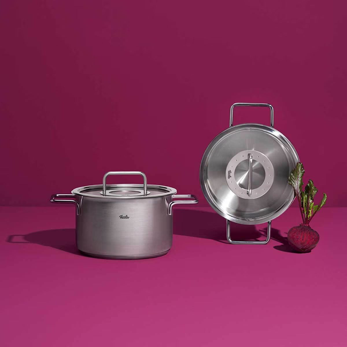Fissler Pure Glass Cookware 7-Piece Set - Premium German Design & Durability